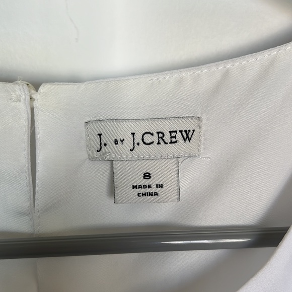 J by J. Crew White Top. - Picture 6 of 7
